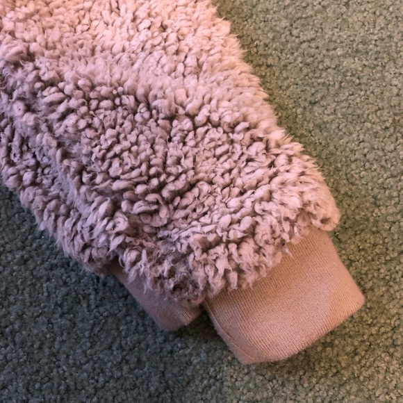 Thread Supply Super Soft Sherpa V-Neck Hoodie - Picture 8 of 9